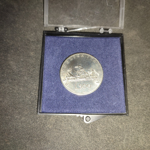 Prova 500 lire 1957 caravelle - prova,
