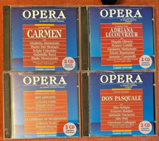 7 CD DOPPI  OPERA - Fabbri Editori: Carmen, La Traviata, Tosca, Otello, etc....
