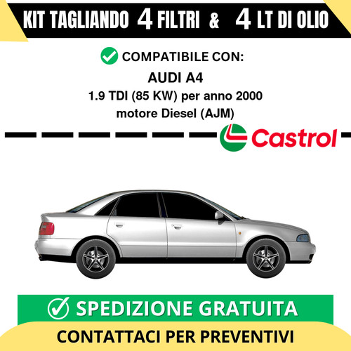 Tagliando per audi 9 - tagliando, 1.9