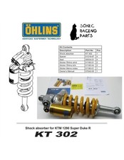 KT 302 MONO AMMORTIZZATORE