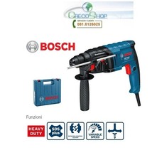 Trapano martello demolitore/Tassellatore 20mm 650W SDS Plus Bosch - GBH 2-20 D