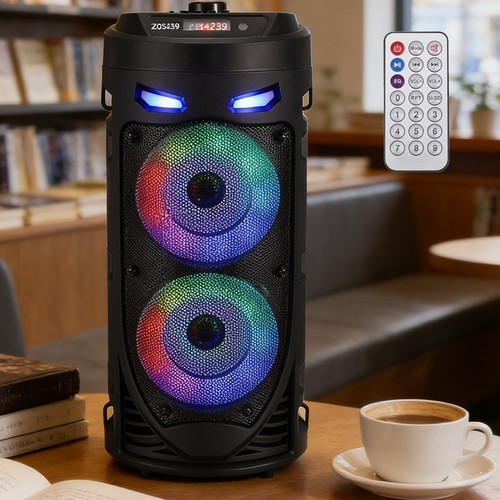 Altoparlante bluetooth doppio - altoparlante,