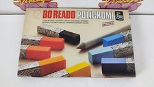 12 BOREADO POLICROMI GESSI INTENSI COLORATI NUOVI VINTAGE FIM ITALIA BO '70 '80