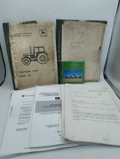 Libretto Uso Manutenzione John Deere Trattori Utip serie 40 AL Circolari Servizi