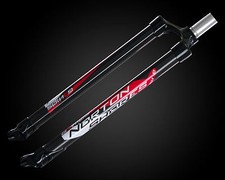 Norton Shores MTB PM forcella in carbonio 760 g forcella forcella rigida 26 pollici solo disco 445 mm