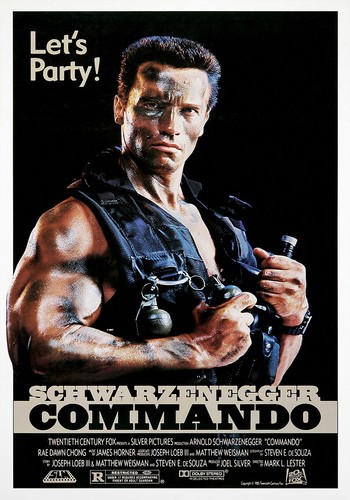 Commando poster film - commando,
