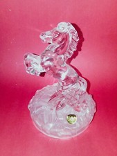 RCR Royal Crystal Rock Figura Cavallo in CRISTALLO AL PIOMBO Italia