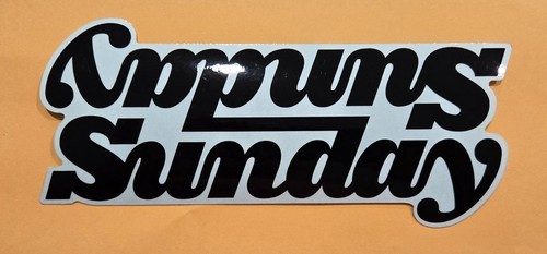 Decalcomania bmx sunday - bmx, (nero)