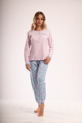 Pigiama donna caldo cotone - donna,