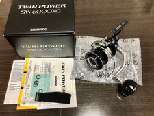 Mulinello da spinning Shimano 21 Twin Power SW 6000XG nuovo JP