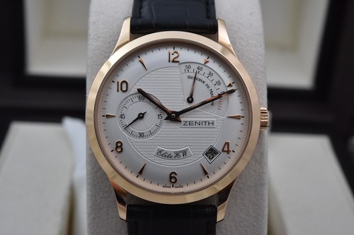 Zenith 18k rose gold elite - rose,