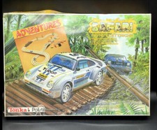 SLOT CAR PISTE TONKA POLISTIL ADVENTURES SAFARI ELECTRIC RACING TRACKS #LM