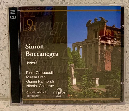 Verdi simon boccanegra - verdi, [1972]
