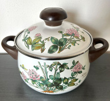 VILLEROY & BOCH BOTANICA PENTOLA 2 L METALLO SMALTATO COPERCHIO VINTAGE GERMANY