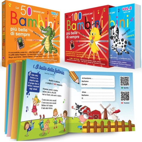 Libri 100 canzoni - canzoni, per