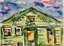 Acquerello Green Parrot Bar