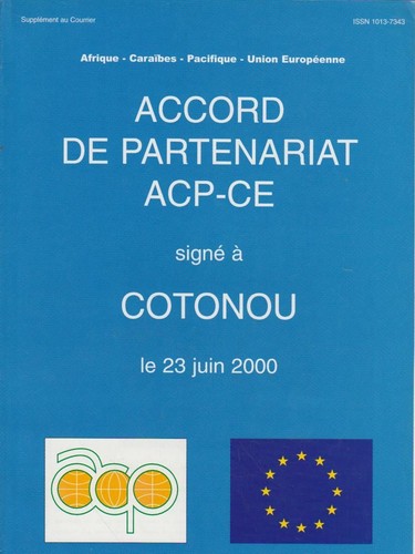 Accord partenariat acp ce - partenariat, acp-ce