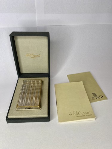 Accendino dupont placcato - placcato, oro
