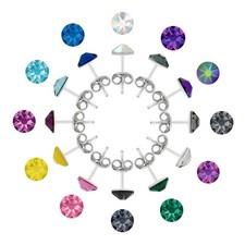 Orecchini a perno in argento