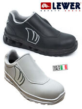 Scarpa da Lavoro Uomo cuoco e cameriere Lewer S2 CHEF Antinfortunistica Italiana