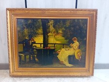 Quadro olio su tela firmato
