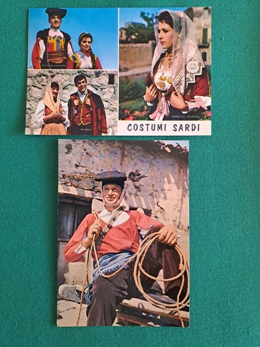 Coppia cartoline sardegna - coppia,
