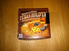 Gioco da tavolo Texas Hold'em Yathzee & Poker originale Hasbro carte dadi fiches