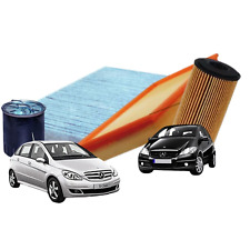 KIT 4 FILTRI TAGLIANDO MERCEDES CLASSE A CLASSE B W169 W245 160 180 200 CDI