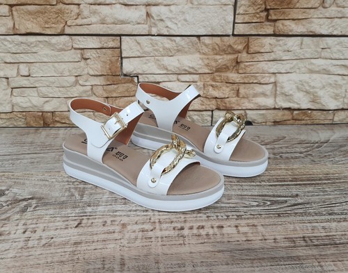 Sandali donna bianchi zeppa - donna,