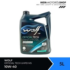 Wolf OfficialTech 10W-40 UHPD