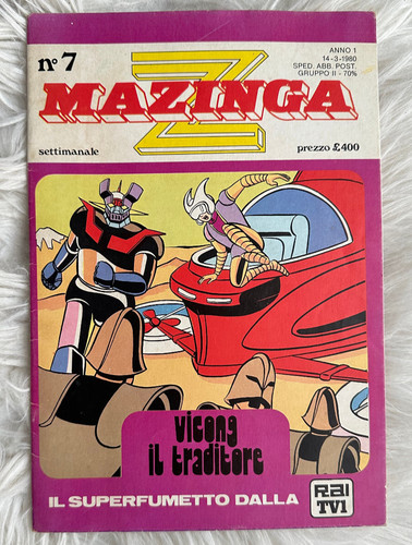 Fumetto manga mazinga anno - manga,