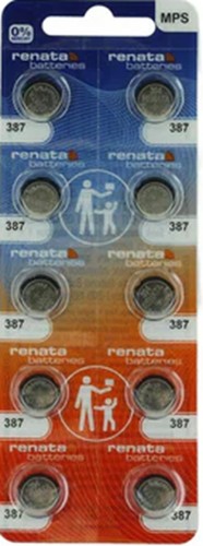 Batteria orologio renata - batteria, 10