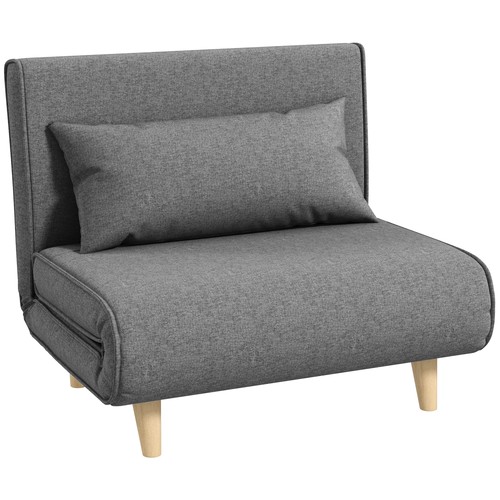 Homcom poltrona letto - poltrona,