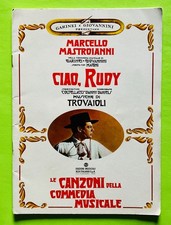 TROVAIOLI Raro SPARTITO MUSICALE 1966 | CIAO, RUDY | Raffaella CARRA MASTROIANNI