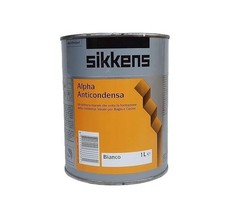 Idropittura traspirante Sikkens per interni Alpha anticondensa bianca 1 litro
