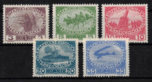 1914 austria serie aiuto - austria;,