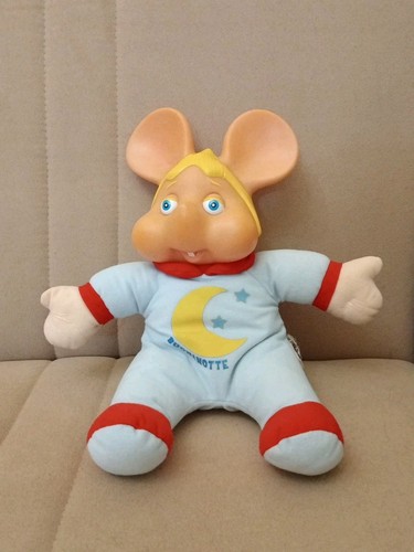 Peluche topo gigio - gigio, buonanotte