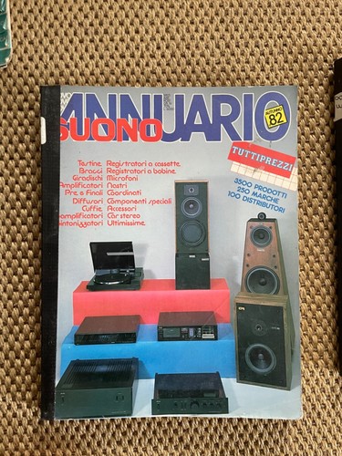 Annuario suono 1982 rivista - annuario,