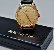 Zénith Automatic Bumper, orologio da uomo in oro rosa massiccio 18 carati, cal. 133 vintage 1951