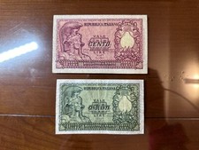 LOTTO 2 BANCONOTE LIRE 50 100