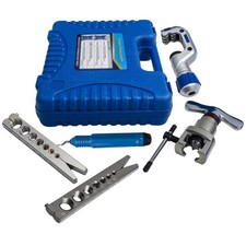 Kit Flaring Tool Professionale 7 Dimensioni Metriche e Pollici con Tagliatubo