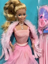 Barbie rosa e bella bambola Barbie 1981 Mattel 3554 epoca superstar ~ in scatola IOB 🌸