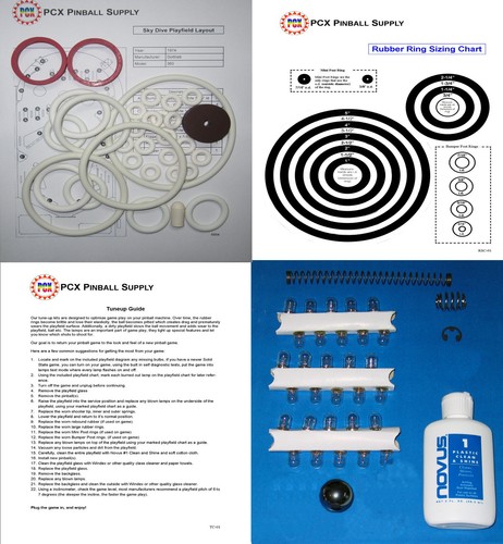 Kit messa punto flipper - messa,