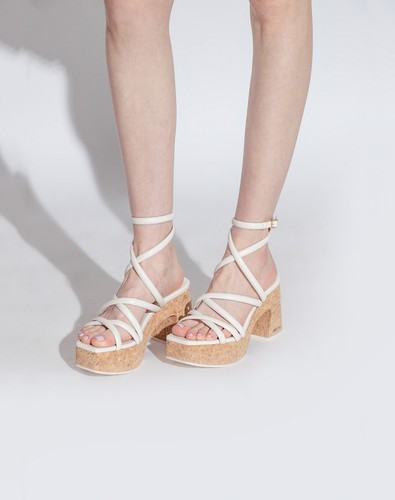 Sandali con zeppa jimmy choo - zeppa,