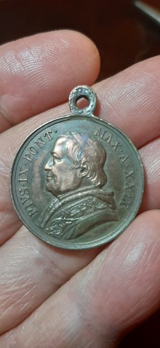 Pio medaglia 1875 - medaglia-,
