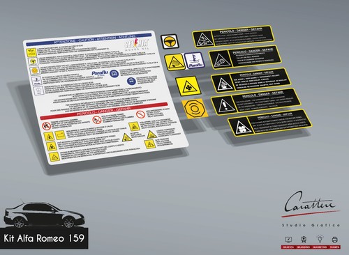 Kit adesivi per - per, motore