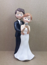 Cake Topper sopratorta materiale resina sposi ø 8 x 17 h