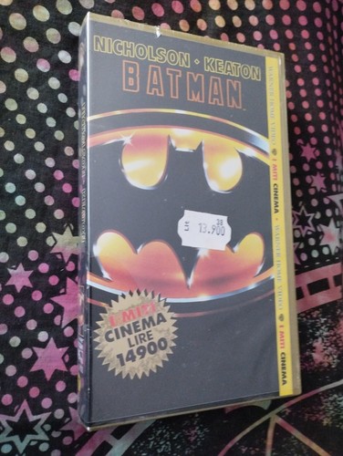 Vhs film batman jack nicholson - film,
