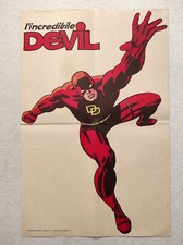 L'INCREDIBILE DEVIL CORNO N. 1 SOLO MANIFESTO POSTER - NO RESA - QUASI OTTIMO