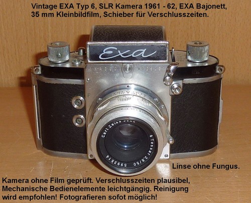 Exa slr tipo ihagee - 6,